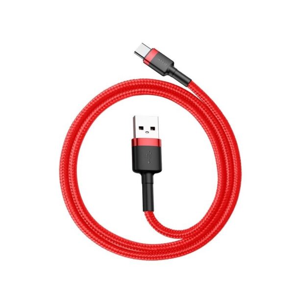 Baseusbg Baseus Cafule Cable Usb C 2a 2m Red Catklf C09 3