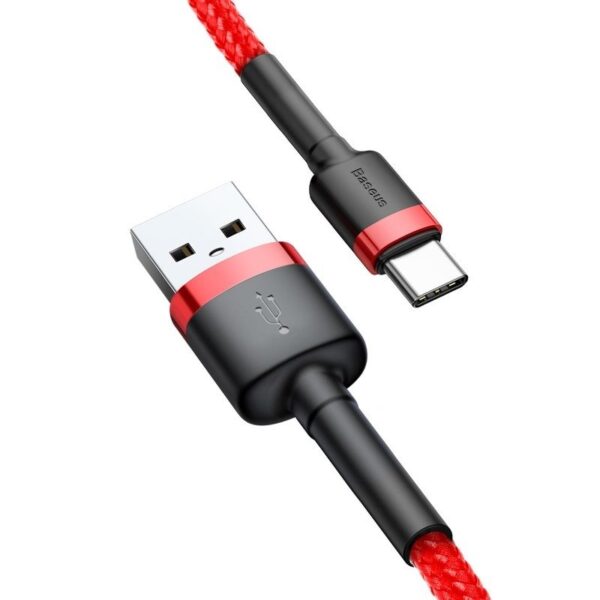 Baseusbg Baseus Cafule Cable Usb C 2a 2m Red Catklf C09 4