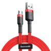 Baseusbg Baseus Cafule Micro Usb Cable 2 4a 1m Red Camklf B09