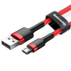 Baseusbg Baseus Cafule Micro Usb Cable 2 4a 1m Red Camklf B09 2