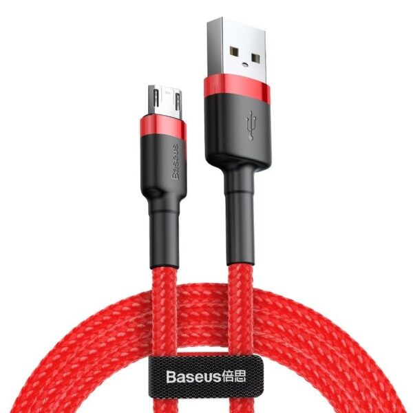 Baseusbg Baseus Cafule Micro Usb Cable 2 4a 1m Red Camklf B09