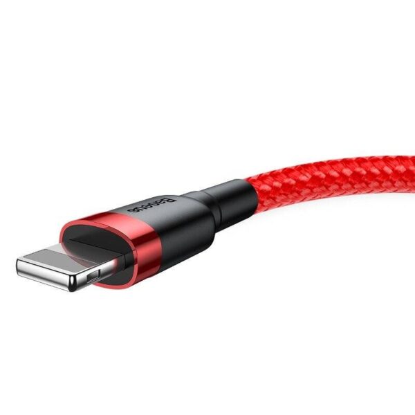 Baseusbg Baseus Cafule Usb Lightning Cable 2 4a 0 5m Calklf A09 Red 2