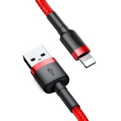 Baseusbg Baseus Cafule Usb Lightning Cable 2 4a 0 5m Calklf A09 Red 3