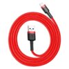 Baseusbg Baseus Cafule Usb Lightning Cable 2 4a 1m Black Red Calklf B09