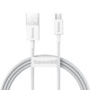 Baseusbg Baseus Superior Series Cable Usb To Micro Usb 2a 1m White Camys 02 2