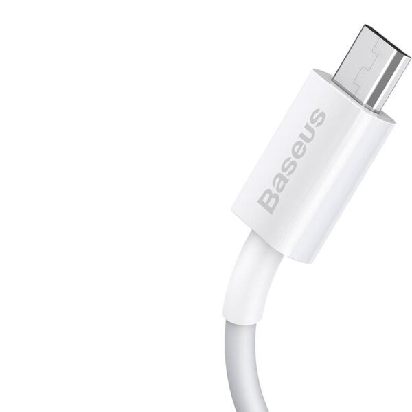 Baseusbg Baseus Superior Series Cable Usb To Micro Usb 2a 1m White Camys 02 3