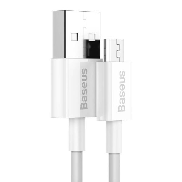 Baseusbg Baseus Superior Series Cable Usb To Micro Usb 2a 1m White Camys 02 4