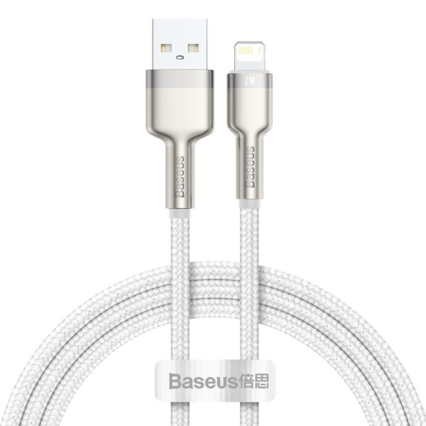 Baseusbg Kabel Baseus Cafule Usb A Lightning Caljk A02 White 2