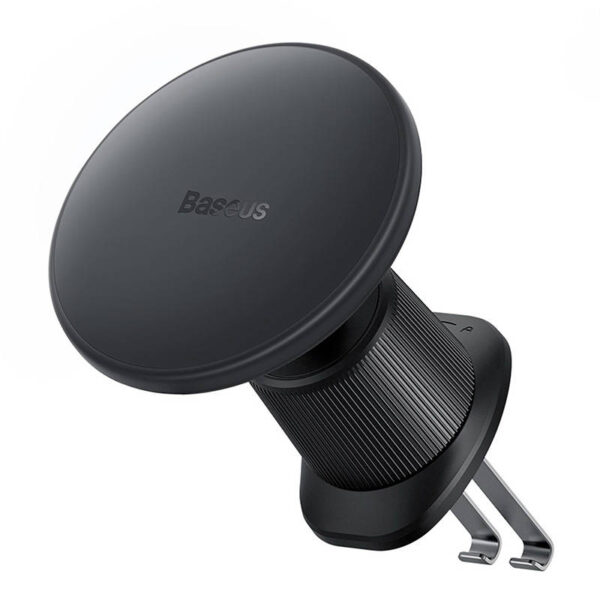 Baseusbg Magnetic Car Phone Holder Baseus With Wireless Charging Cw01 Black 32437 1