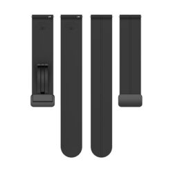 Baseusbg Strap Silicone Magnet Buckle Huawei Samsung Black 2