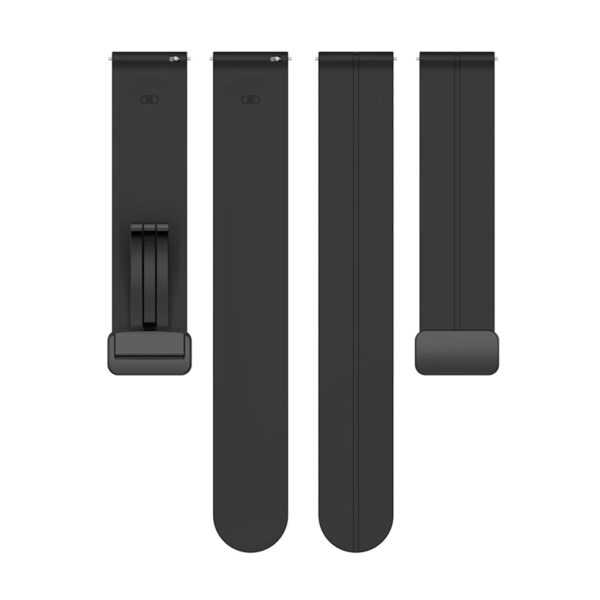 Baseusbg Strap Silicone Magnet Buckle Huawei Samsung Black 2