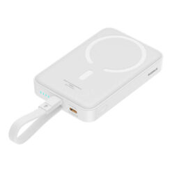 Bezjichna Vanshna Bateriya Baseus Mini Magnetic Kabel Lightning 10 000 Mah 20w P10022109223 00 Magsafe