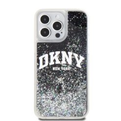 Kalaf Dkny Liquid Glitter Arch Logo Black Dkhcp14llbnaek Za Apple Iphone 14 Pro