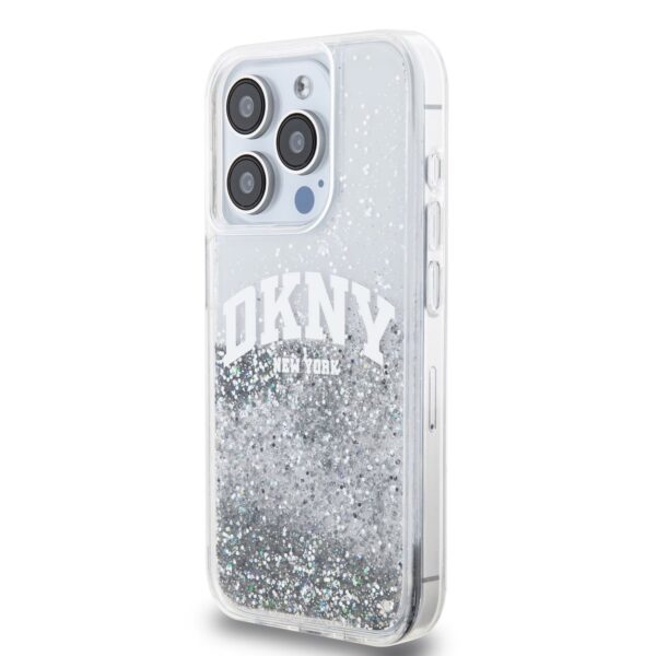 Kalaf Dkny Liquid Glitter Arch Logo Transparent Dkhcp14llbnaet Za Apple Iphone 14 Pro