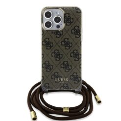 Kalaf Guess Iml 4g Printed Crossbody Strap Brown Guhcp15xhc4sew Za Apple Iphone 15 Pro Max