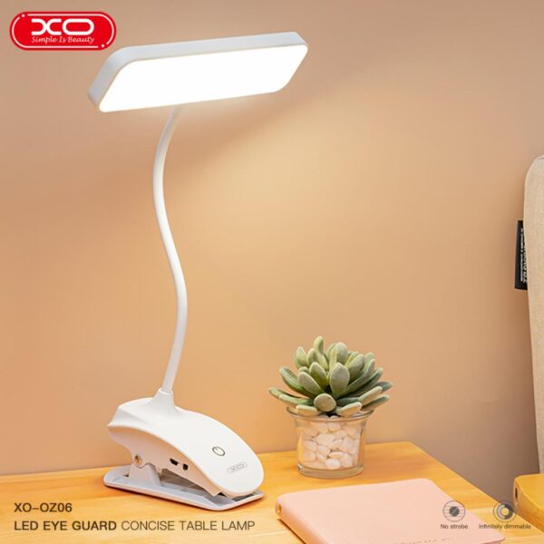 Lampa S Shtipka Za Zakhvashtane Rechargable Led Eye Xo Oz06 800mah 5