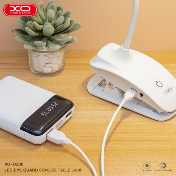 Lampa S Shtipka Za Zakhvashtane Rechargable Led Eye Xo Oz06 800mah 8