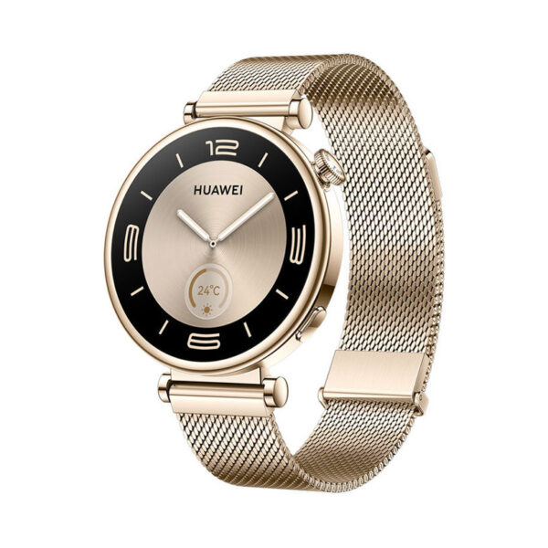 metalna kaishaka za smart chasovnik milanese loop strap gold 3