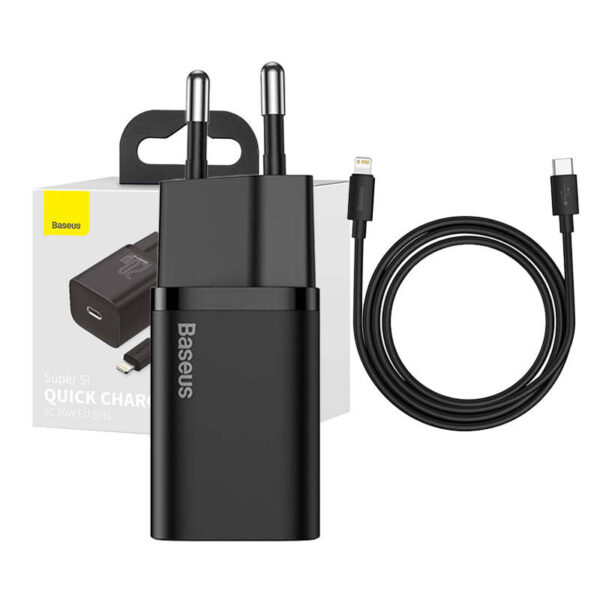 Zaryadno Ustroistvo 220v Baseus 20w Usb C Kabel Type C Kam Lightning Super Si Tzccsup B01 14