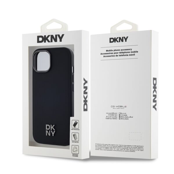 Baseusbg Dkny Pu Leather Stack Logo Magsafe Case For Iphone 14 Black Ie12912182 6