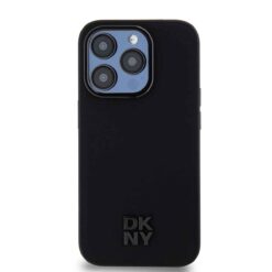 Baseusbg Dkny Pu Leather Stack Logo Magsafe Case For Iphone 14 Pro Black Ie12857224 2