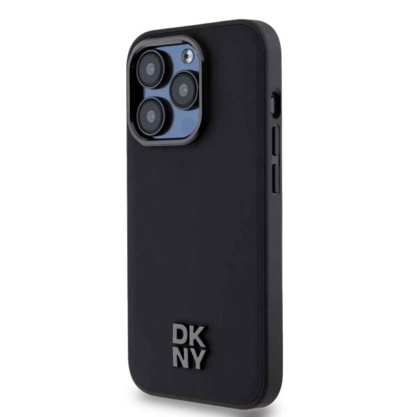 Baseusbg Dkny Pu Leather Stack Logo Magsafe Case For Iphone 14 Pro Black Ie12857224 3