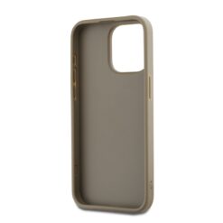 Baseusbg Dkny Pu Leather Stack Logo Wrist Strap Case For Iphone 14 Pro Beige Ie13033758 4