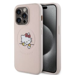 Baseusbg Hello Kitty Pu Kitty Asleep Logo Magsafe Case For Iphone 15 Pro Pink Ie12135072