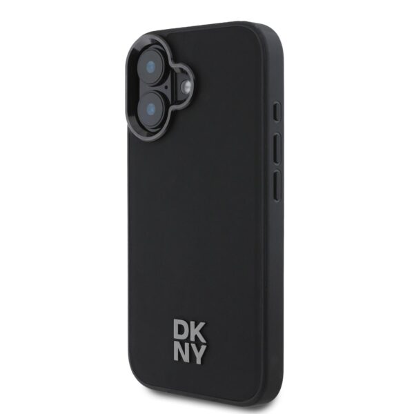 Kalaf Dkny Pu Leather Stack Logo Magsafe Black Dkhmp16spsmcslk Za Apple Iphone 16 2