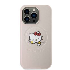 Kalaf Hello Kitty Pu Kitty Asleep Logo Pink Hkhmp15lpmhskp Za Apple Iphone 15 Pro