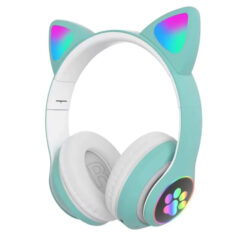 Slushalki S Ushichki Bluetooth Cat Ear Stn 28 Led Svetlini 2