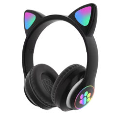 Slushalki S Ushichki Bluetooth Cat Ear Stn 28 Led Svetlini