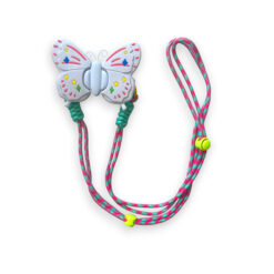 Връзка за телефон с холдер Wings clip Crossbody /сив/