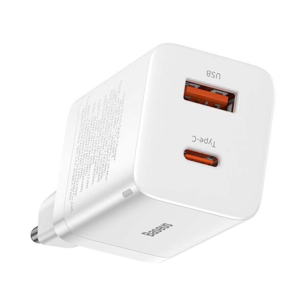 Baseus 220v 30w Usb C Usb A Super Si Pro Byal Ccsupp E02 2
