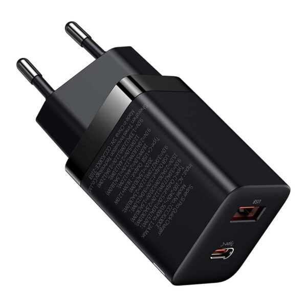 Baseus 220v 30w Usb C Usb A Super Si Pro Cheren Ccsupp E01 5