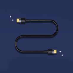 Baseus Kabel Hdmi Hdmi 4k 3m 60hz Cadklf G01 Cheren 8