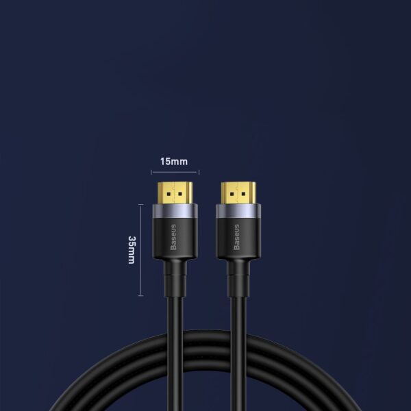 Baseus Kabel Hdmi Hdmi 4k 3m 60hz Cadklf G01 Cheren 9