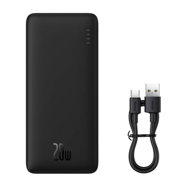 Baseus Power Bank 10000 Mah 20w Usb A 2xusb C Airpow Fast Ppqd090001 Cheren 7