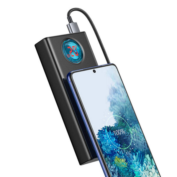 Baseus Power Bank 30000 Mah 65w Ambilight Digital Display Pplg000101 Cheren 5