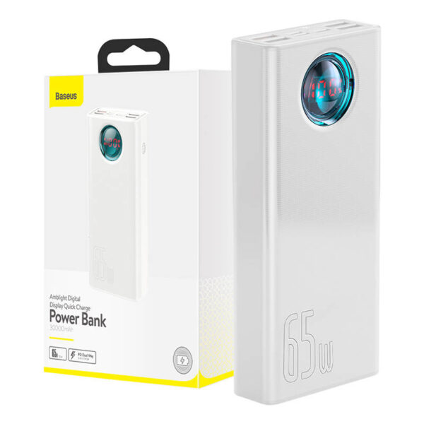 Baseus Power Bank 30000 Mah 65w Ambilight Digital Display Pplg000102 Byal 3