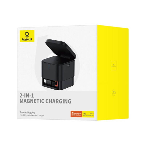 Baseus Wireless 25w 2 V 1 Smartphone Airpods Iwatch Magpro Cube Cherno P10264100123 00 7