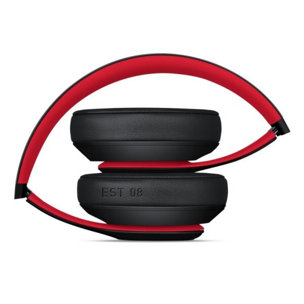 Beats Studio 3 Bluetooth Earphones Mx422zm A Defiant Black Red 5