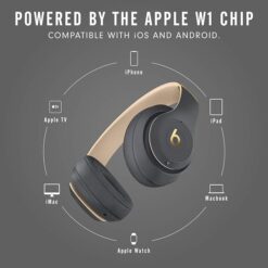 Beats Studio 3 Bluetooth Earphones Mxj92zm A Shadow Grey 8