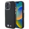 BMW Калъф за iPhone 16 Pro, M Kevlar Metal Logo, черен – BMHCP16L23PUFWKEV