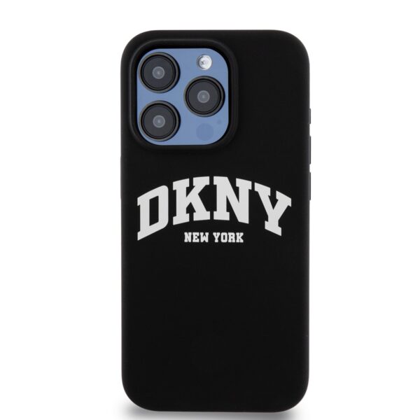 dkny kalaf apple iphone 15 pro magsafe liquid silicone arch logo cheren dkhmp15lsnyach 2.jpg