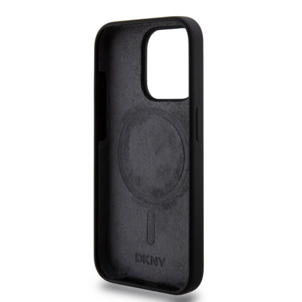 dkny kalaf apple iphone 15 pro magsafe liquid silicone arch logo cheren dkhmp15lsnyach 5.jpg
