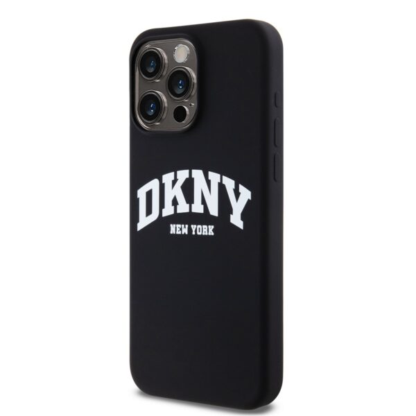dkny kalaf apple iphone 15 pro max magsafe liquid silicone arch logo cheren dkhmp15xsnyach 3.jpg