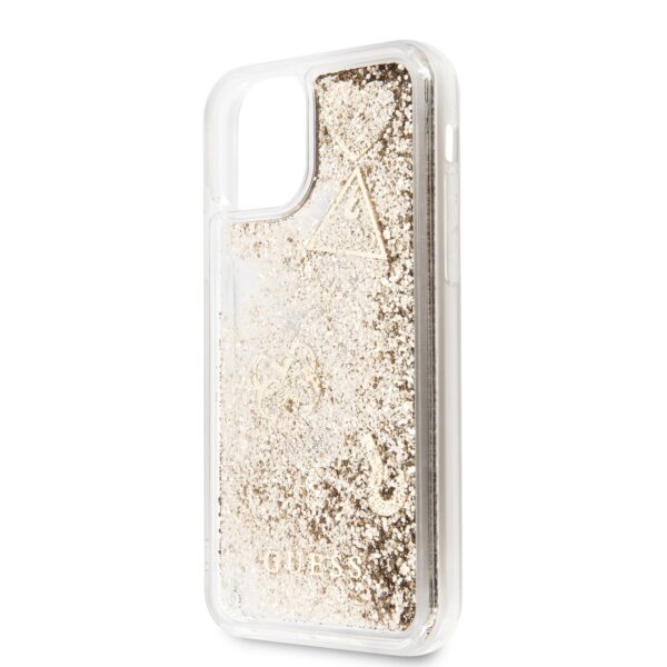 guess kalaf apple iphone 11 glitter hearts zlaten guhcn61glhflgo 2.jpg