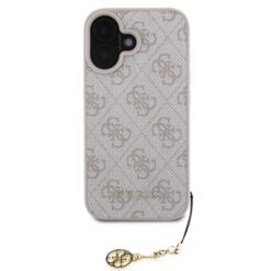 Guess Kalaf Apple Iphone 16 4g Charm Tone On Tone Rozov Guhcp16sgf4gcp 1