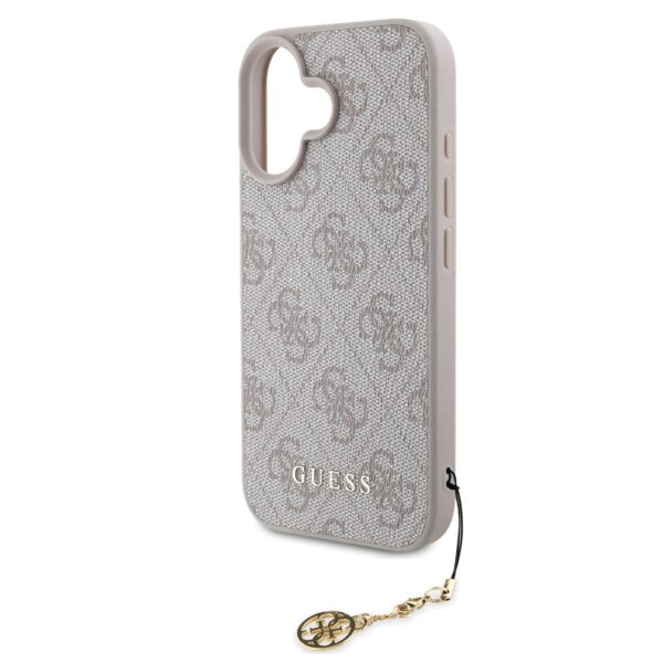 Guess Kalaf Apple Iphone 16 4g Charm Tone On Tone Rozov Guhcp16sgf4gcp 3